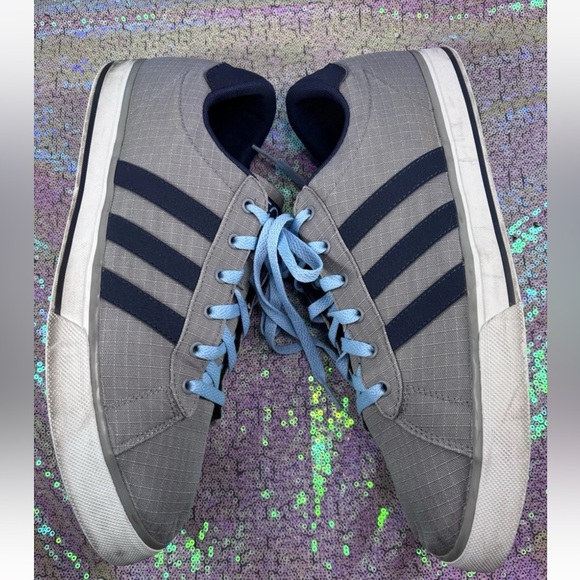 Adidas Gray and Black Men's Sneakers - Picture 4 of 8